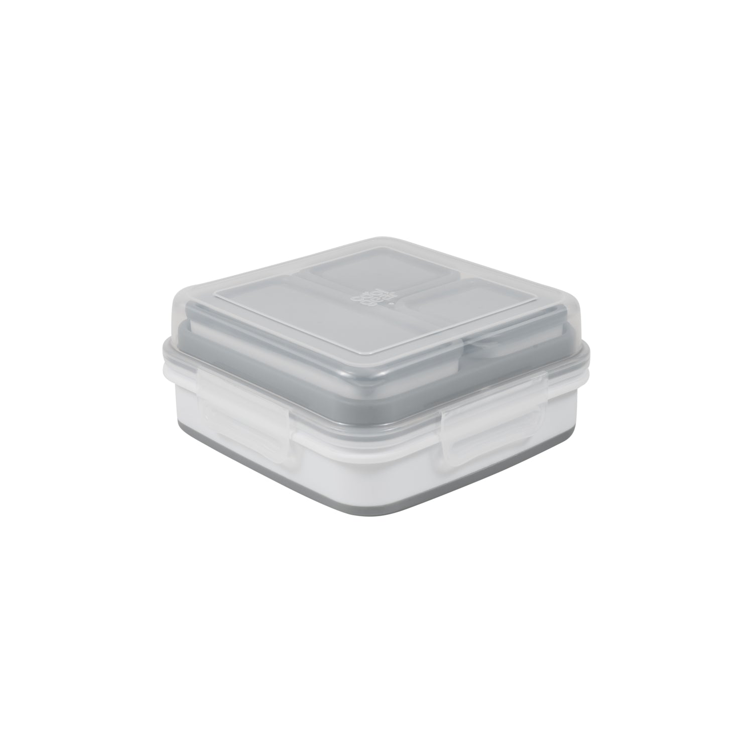 COOL GEAR 3-Pack Expandable Bento Containers for Salad, Lunch, Snacks & Travel