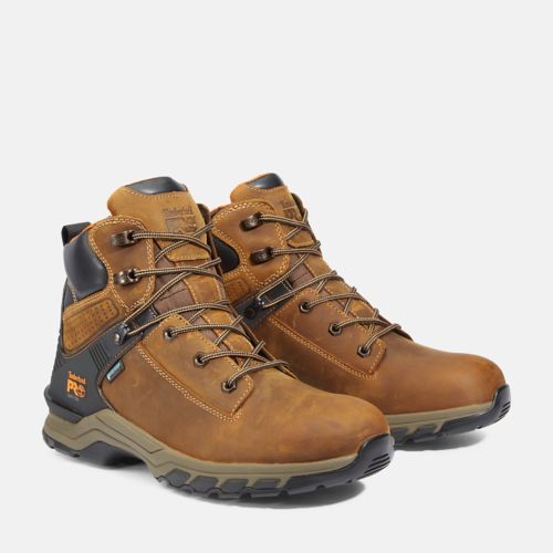 TIMBERLAND Men's Hypercharge 6 Waterproof Work Boot Soft Toe