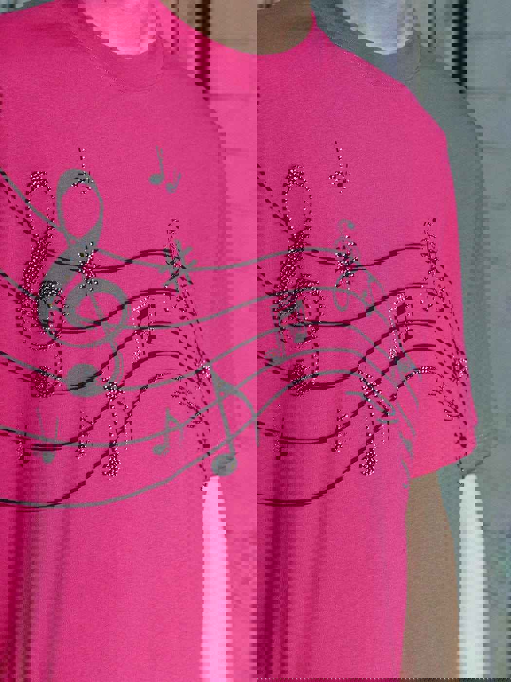 DND4DES Diamonds Music Note T-Shirt
