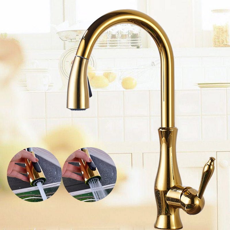 MIRODEMI® Pull Out Rotation High Arch Kitchen Sink Faucet