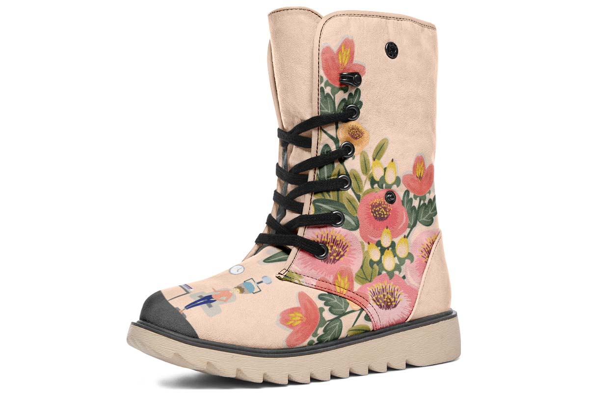 Floral Hair Dresser Polar Vibe Boots