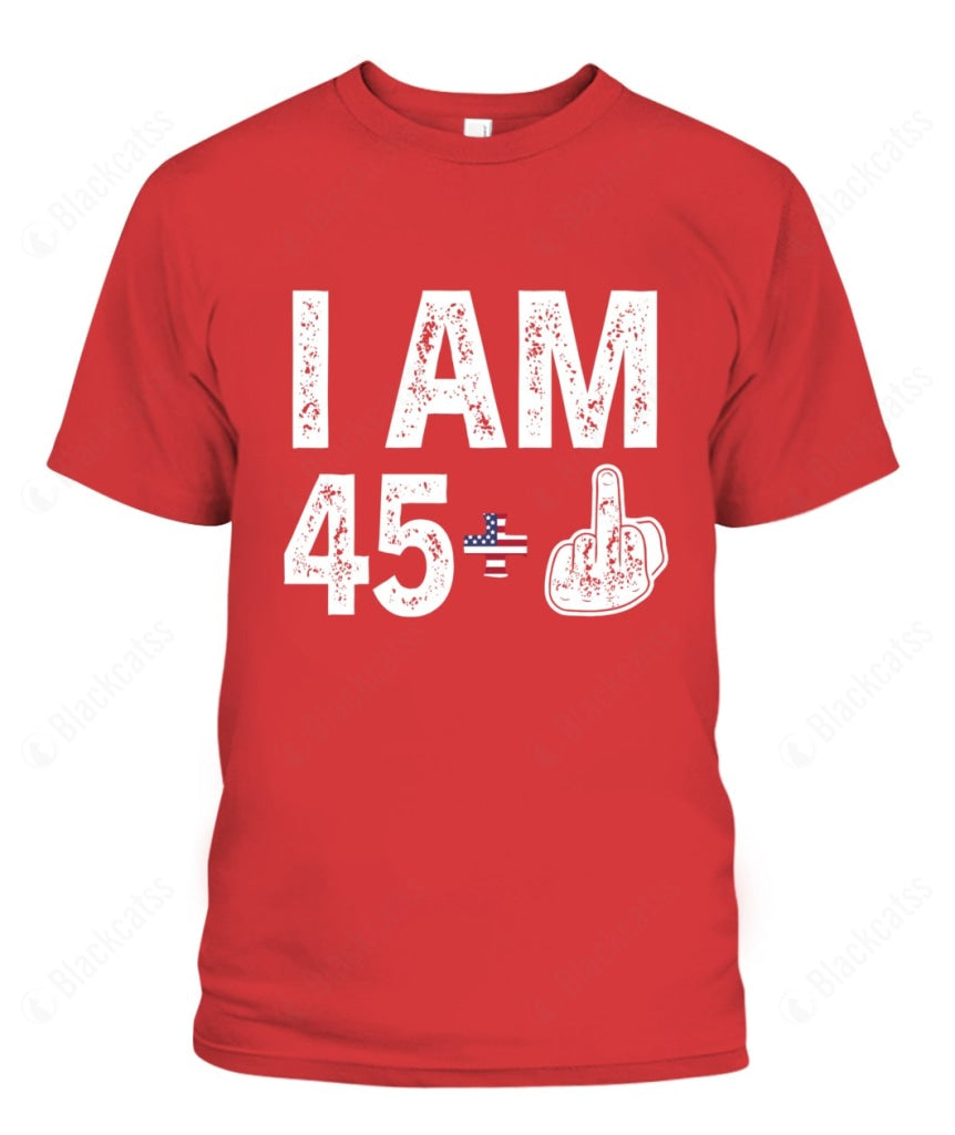 I Am 45+ Graphic Apparel - Unisex Classic Fit T-Shirt