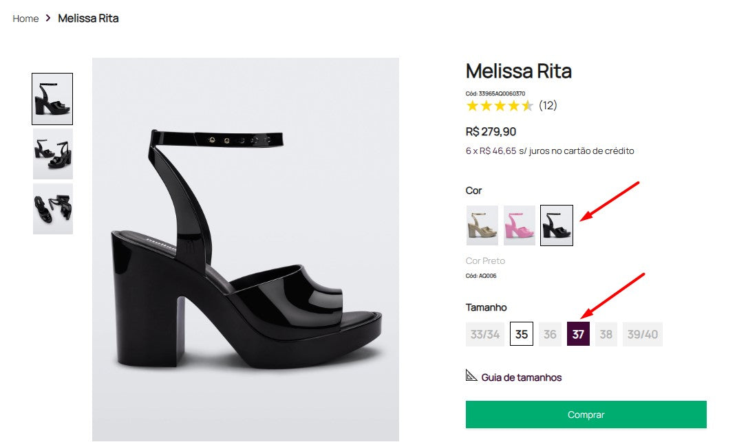 Personal Shopper Service for Melissa Shoes from Brazil - 2 Items (DDP)