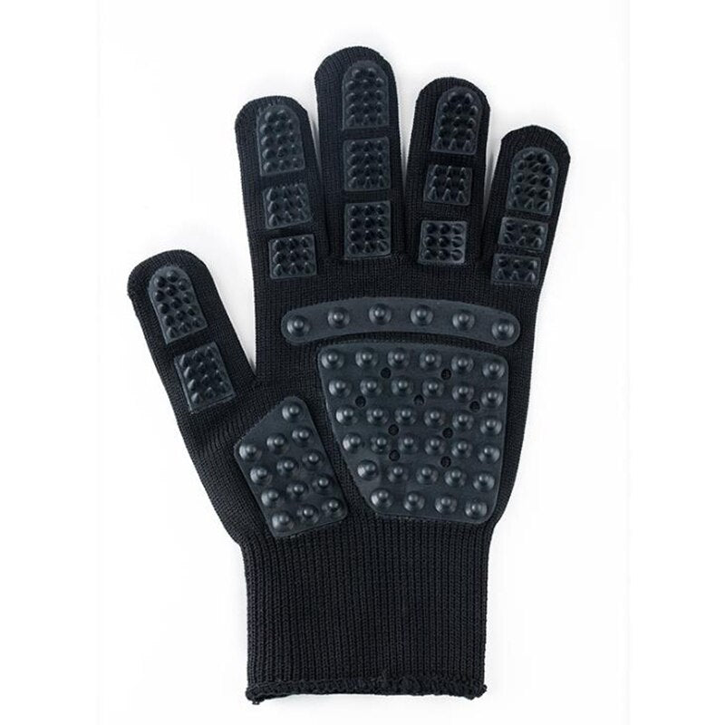 Dog Pet Brush Glove - Gentle Deshedding & Grooming Supply for Dogs and Cats