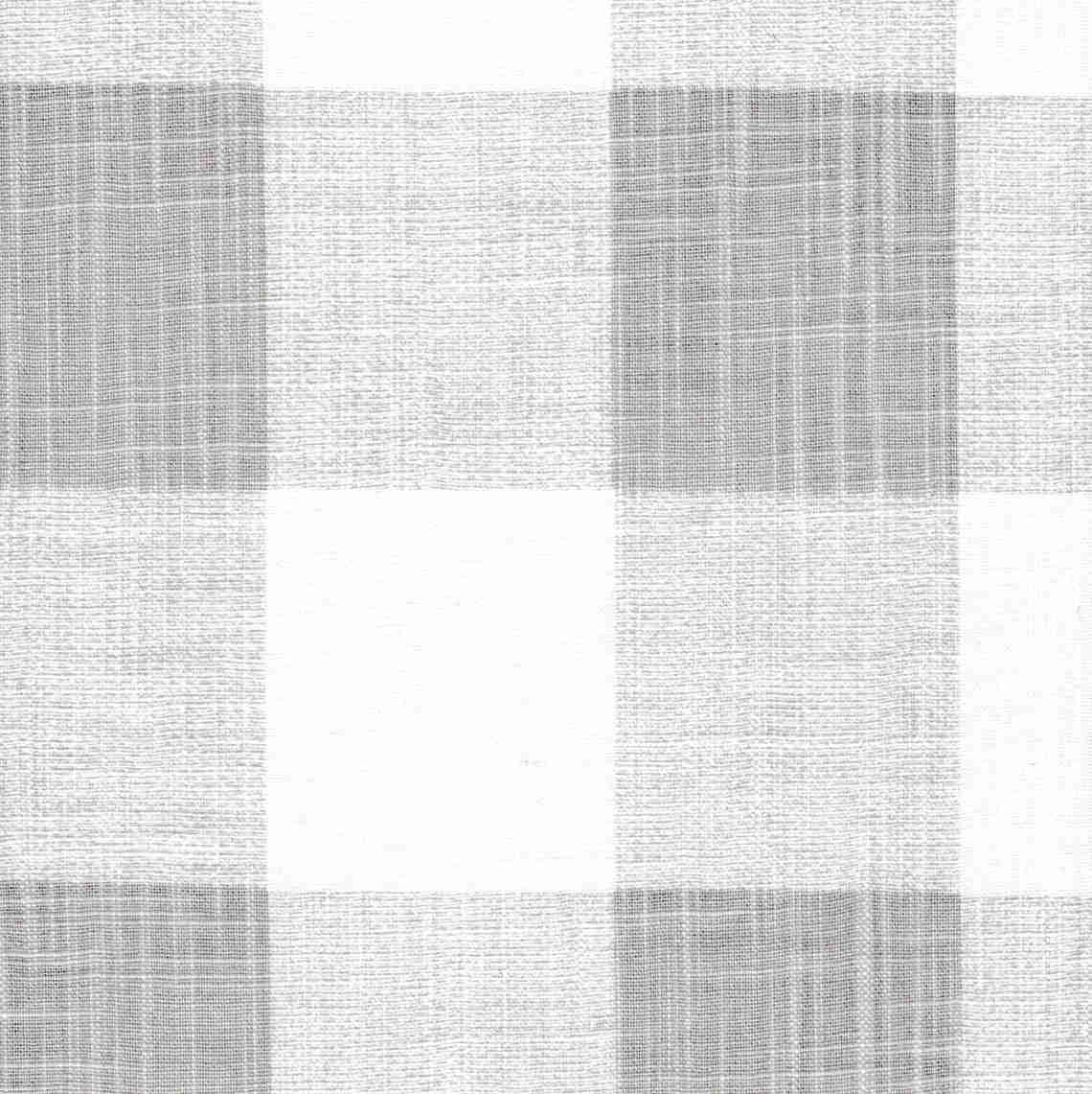 Empress Swag Valance in Anderson French Grey Buffalo Check Plaid