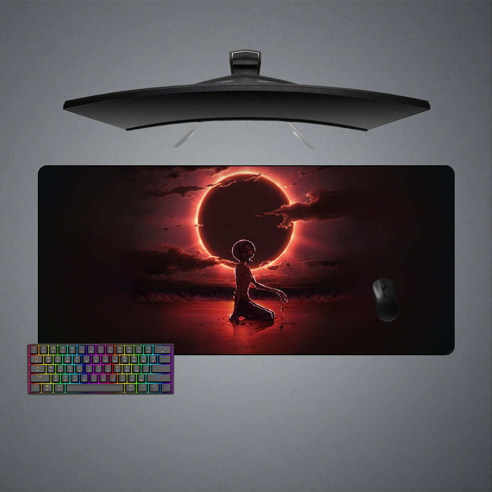 Berserk Eclipse Design Gaming Mouse Pad - Large Size for Enhanced Accuracy
