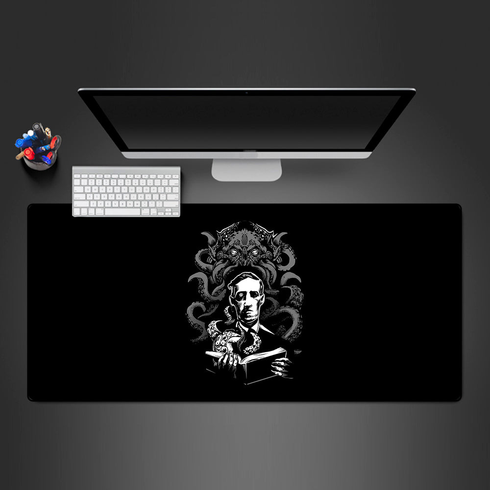 Necronomicon Design M-XXL Size Gaming Mouse Pad, Computer Desk Mat