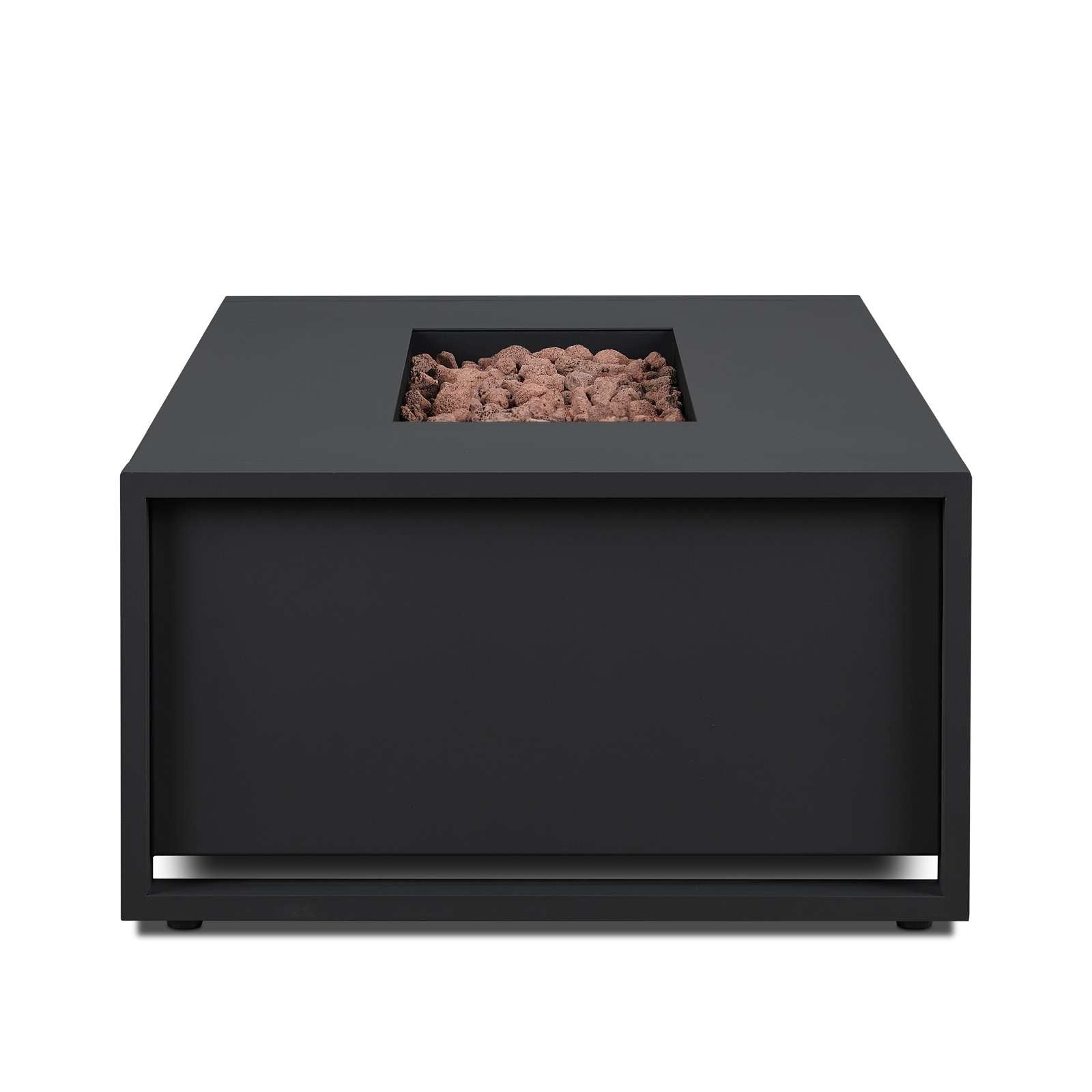 Real Flame Keenan 52 Rectangle Propane Fire Pit Table