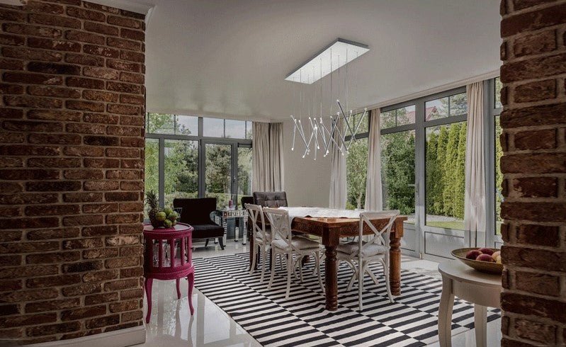 Gold/Chrome/Black Luxury Minimalist Chandelier - MIRODEMI COLLECTION