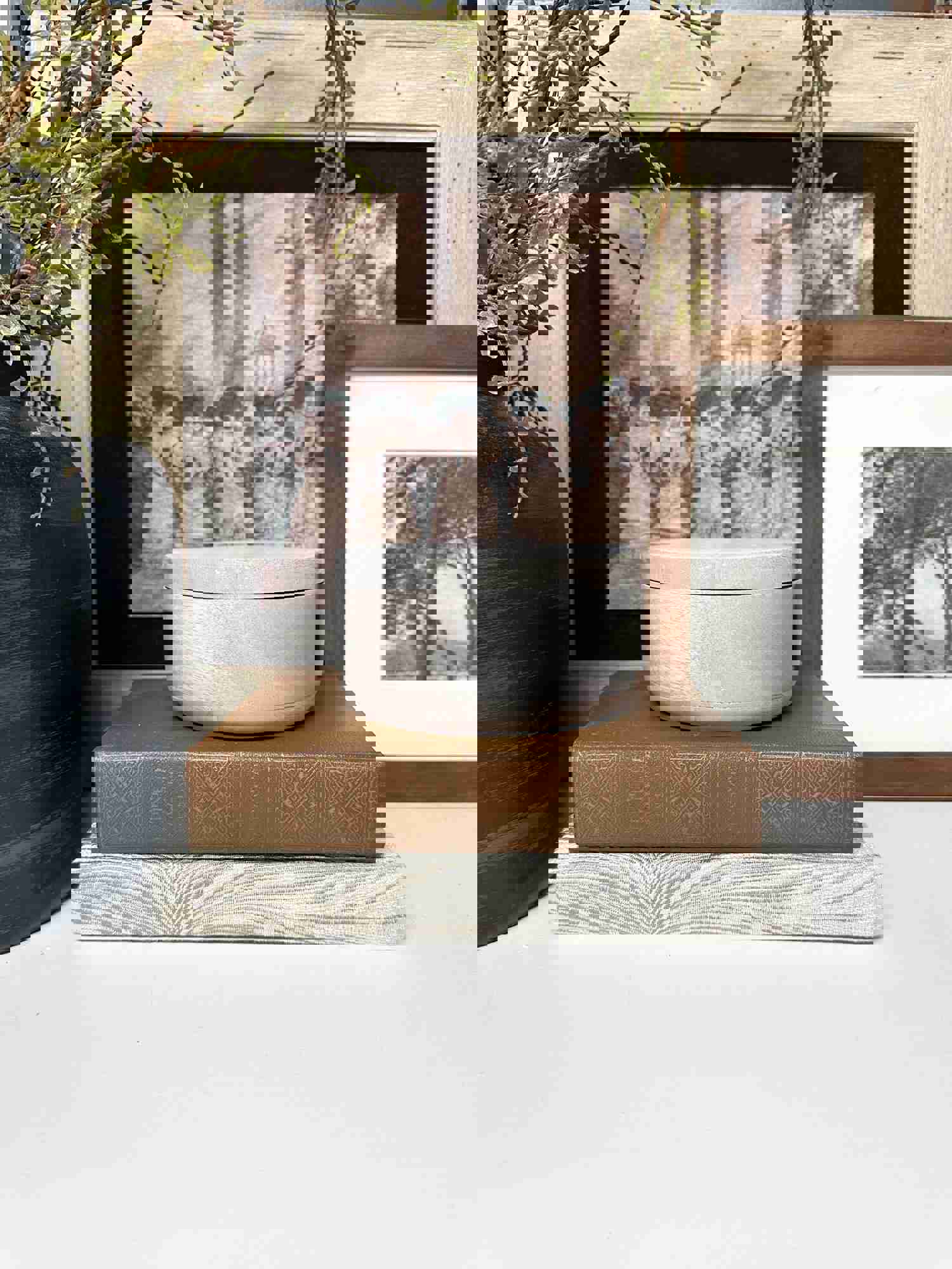 Brown and Gray Decorative Books for Shelf Decor