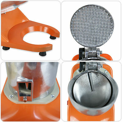 300W Electric Ice Crusher Machine - High Efficiency Shaved Ice Maker for Home and Commercial Use