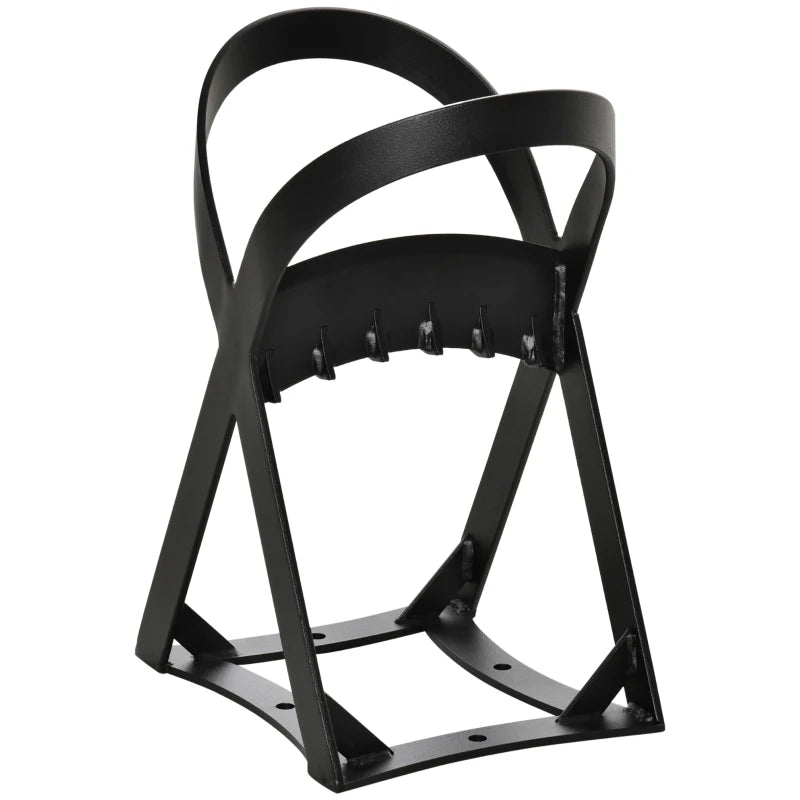 Outsunny Wood Splitter with Carbon Steel Wedge for Indoor/Outdoor Use