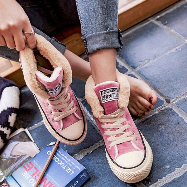 Women's Velvet Canvas Shoes - Buy 2, Second One 10% Off