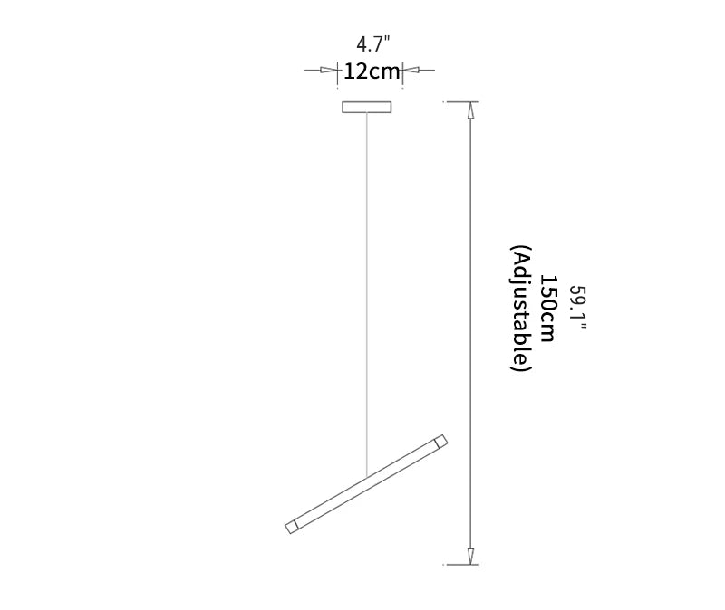 Gold/Chrome/Black Luxury Minimalist Chandelier - MIRODEMI COLLECTION