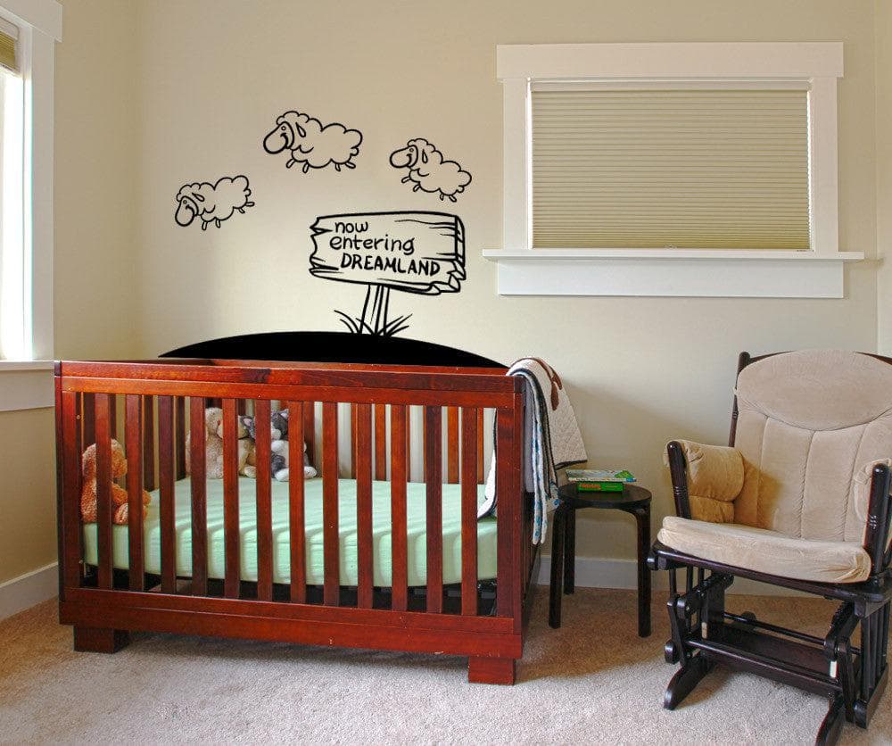 Vinyl Wall Decal Sticker Entering Dreamland #OS_MB1068