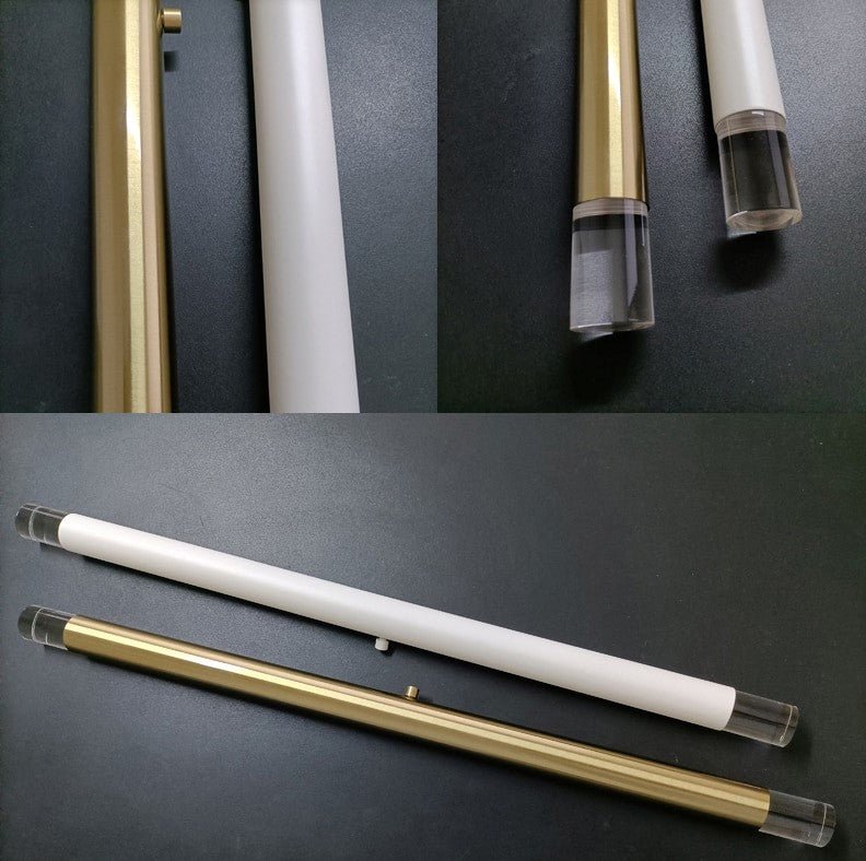 Gold/Chrome/Black Luxury Minimalist Chandelier - MIRODEMI COLLECTION