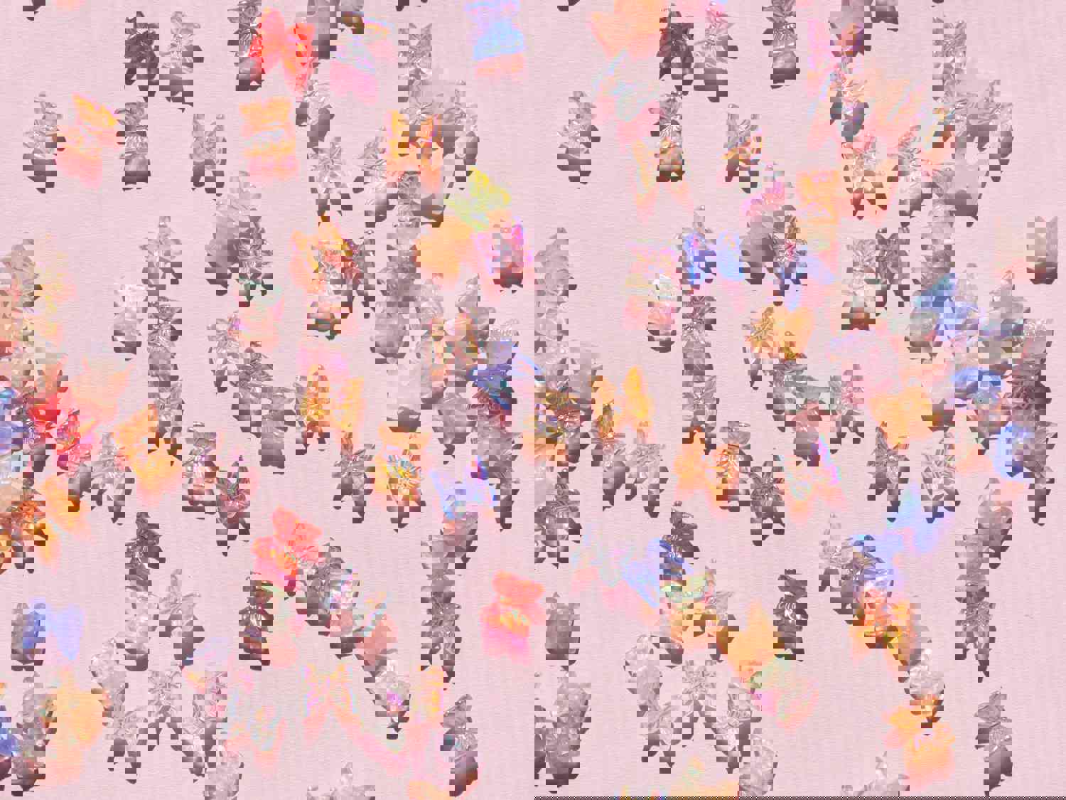 10 pcs 3D Butterfly Floral Bowtie Nail Decal - DIY Nail Art Charms for Gel Polish Design