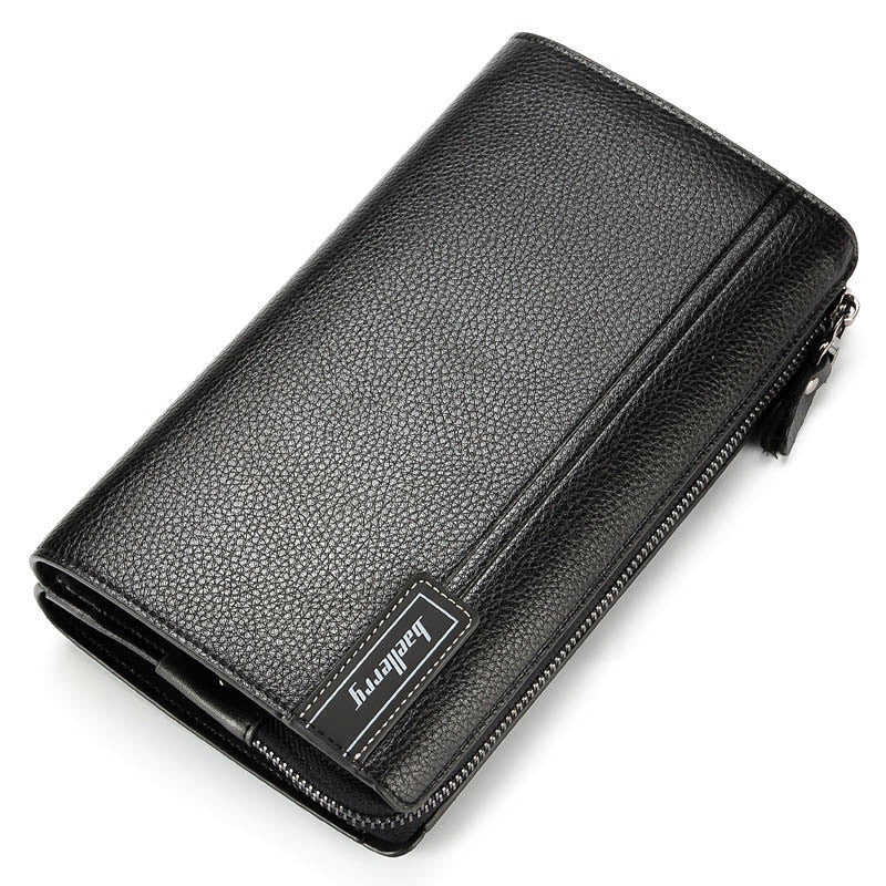 Lkblock Baellerry Men Clutch Bag - Large Capacity Multifunction Wallet for Men