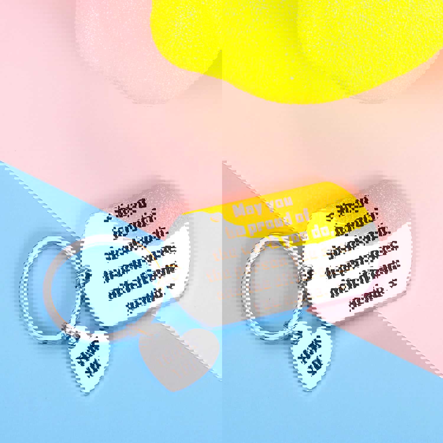 Thank You Gifts for Coworkers - Appreciation Keychain for Boss, Friends, and Colleagues