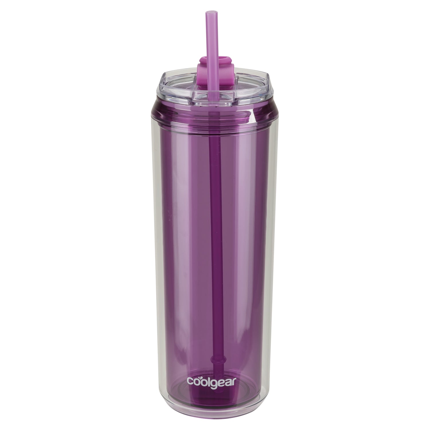 Cool Gear 3-Pack 22 oz Modern Tumbler with Reusable Straw | Dishwasher Safe, Insulated Travel Cup