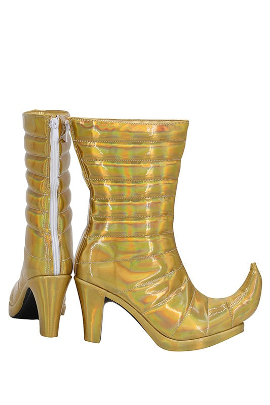 JoJo's Bizarre Adventure Dio Brando Cosplay Shoes Boots for Halloween Costume Accessory