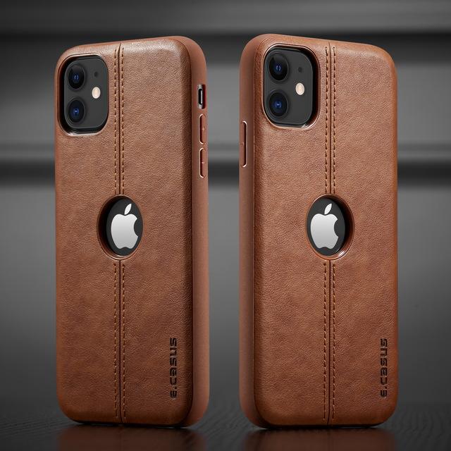 Lazanow 2020 Luxury Leather Back Case For iPhone 11/Pro/Max X XR XS MAX 8 7 6S 6/Plus