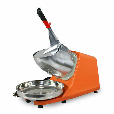 300W Electric Ice Crusher Machine - High Efficiency Shaved Ice Maker for Home and Commercial Use