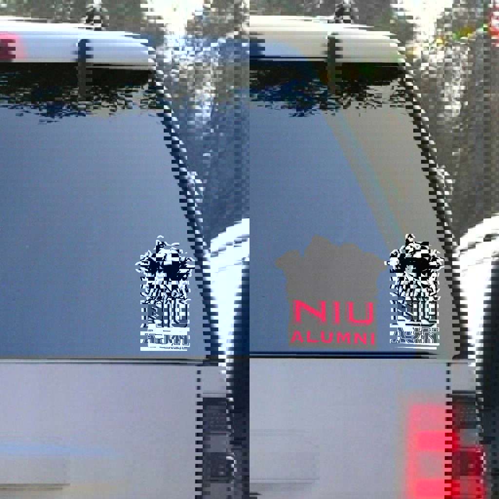 Northern Illinois University Alumni Window Decal Set of 2