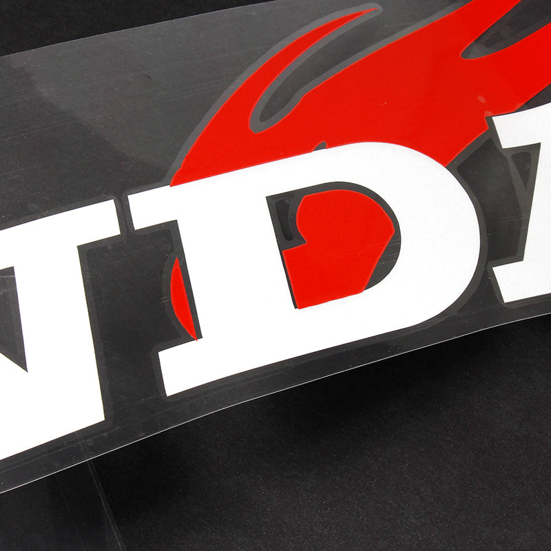 Premium Non-Fading Vinyl Front Window Windshield Banner for HONDA HKS Racing