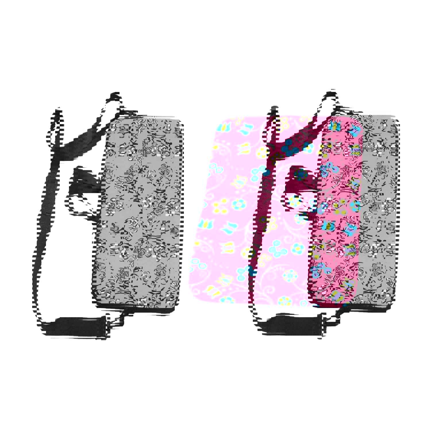 Blue Trio Bubblegum Laptop Handbags 14 - Lightweight Neoprene Laptop Protection