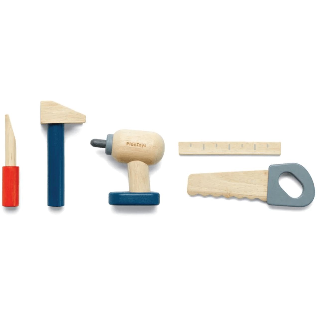 Plan Toys Handy Carpenter Set - Pretend Play Tool Kit for Kids