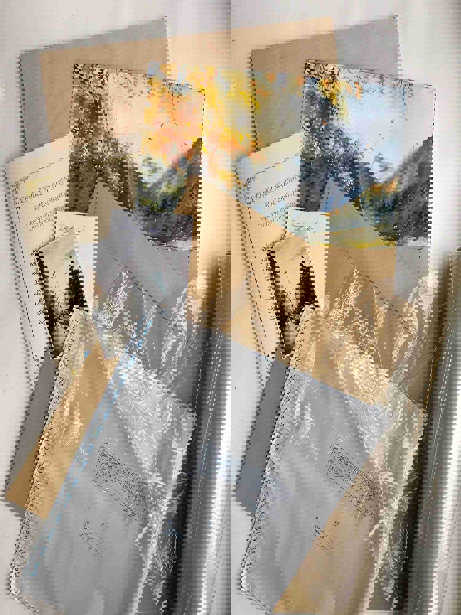 Pink Flower Painting, Original Watercolor Art, Blooming Flowers Tree, Botanical Wall Decor, Wedding Gift, Nature Fine Art