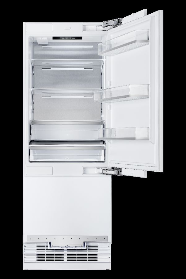 Hallman 30 Built-In Refrigerator with Interior Filtered Water Dispenser and Bottom Mount Freezer