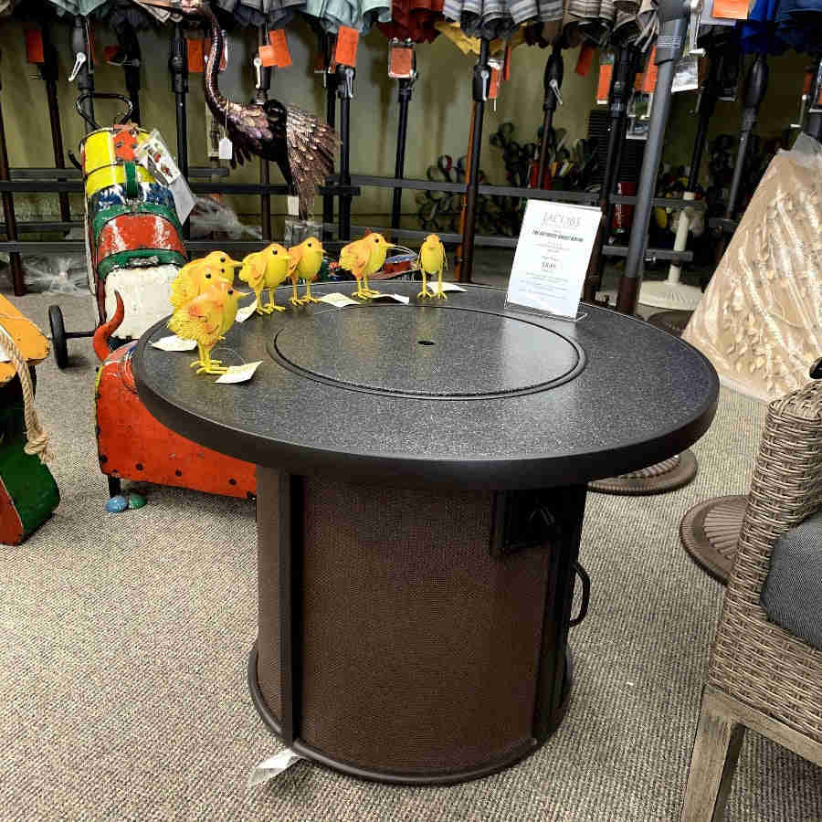 The Outdoor Greatroom Company Stonefire Fire Pit Table