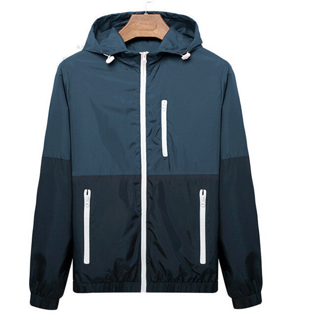 Men's Summer Thin Jackets - 2015 New Spring Summer Windbreaker Sports Jacket