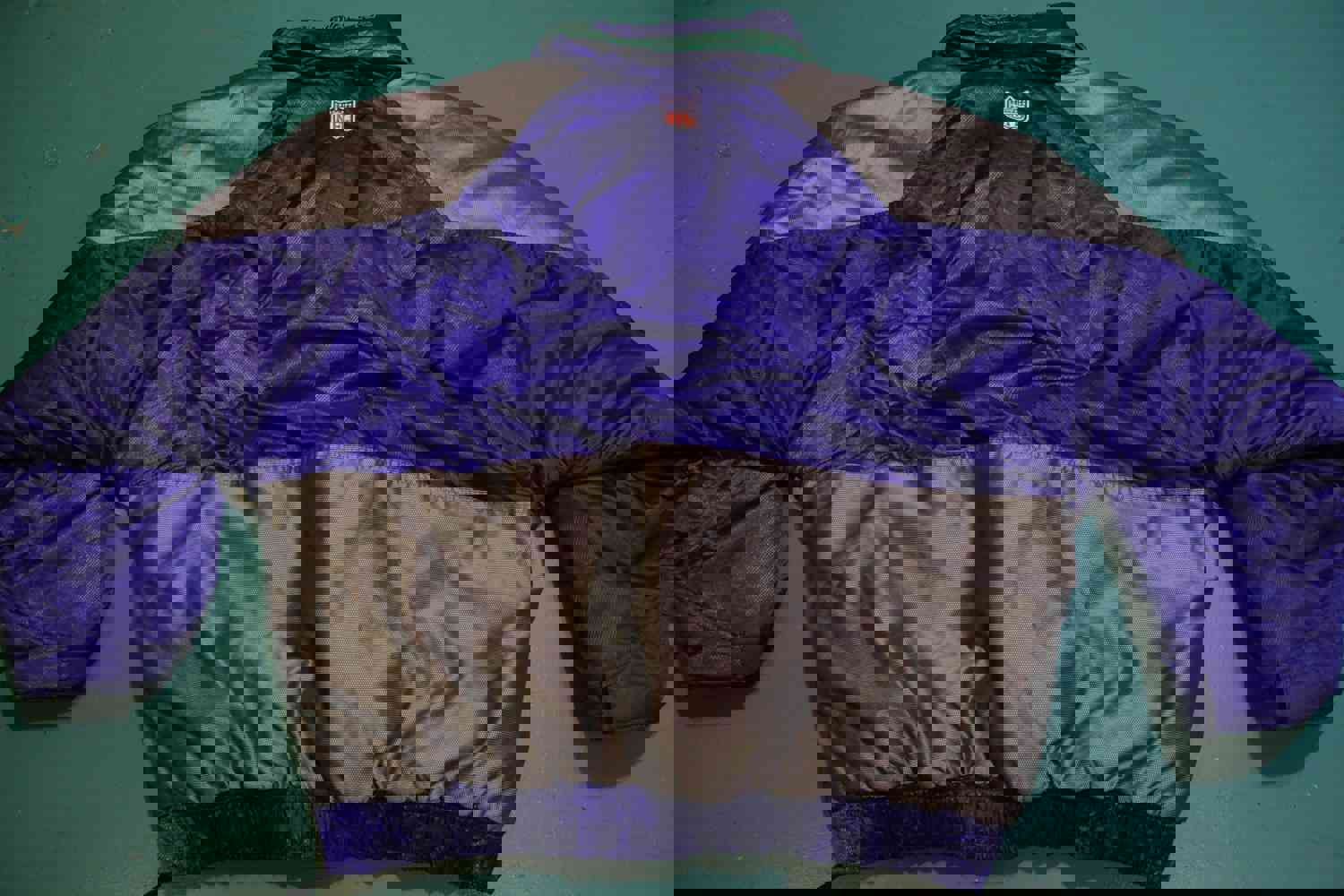 Seattle Seahawks 90s Vintage Starter Puffer Hoodie Jacket - XL