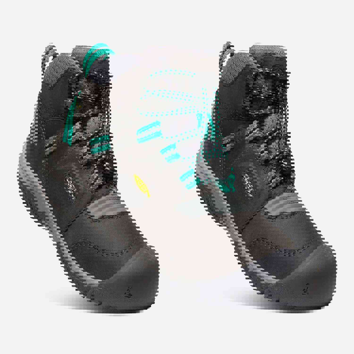 Big Kids Keen Ridge Flex Waterproof Boot - Magnet/Greenlake