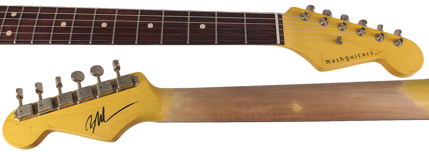 Nash S-63 Guitar, Surf Green, Light Aging, Tortoise Shell