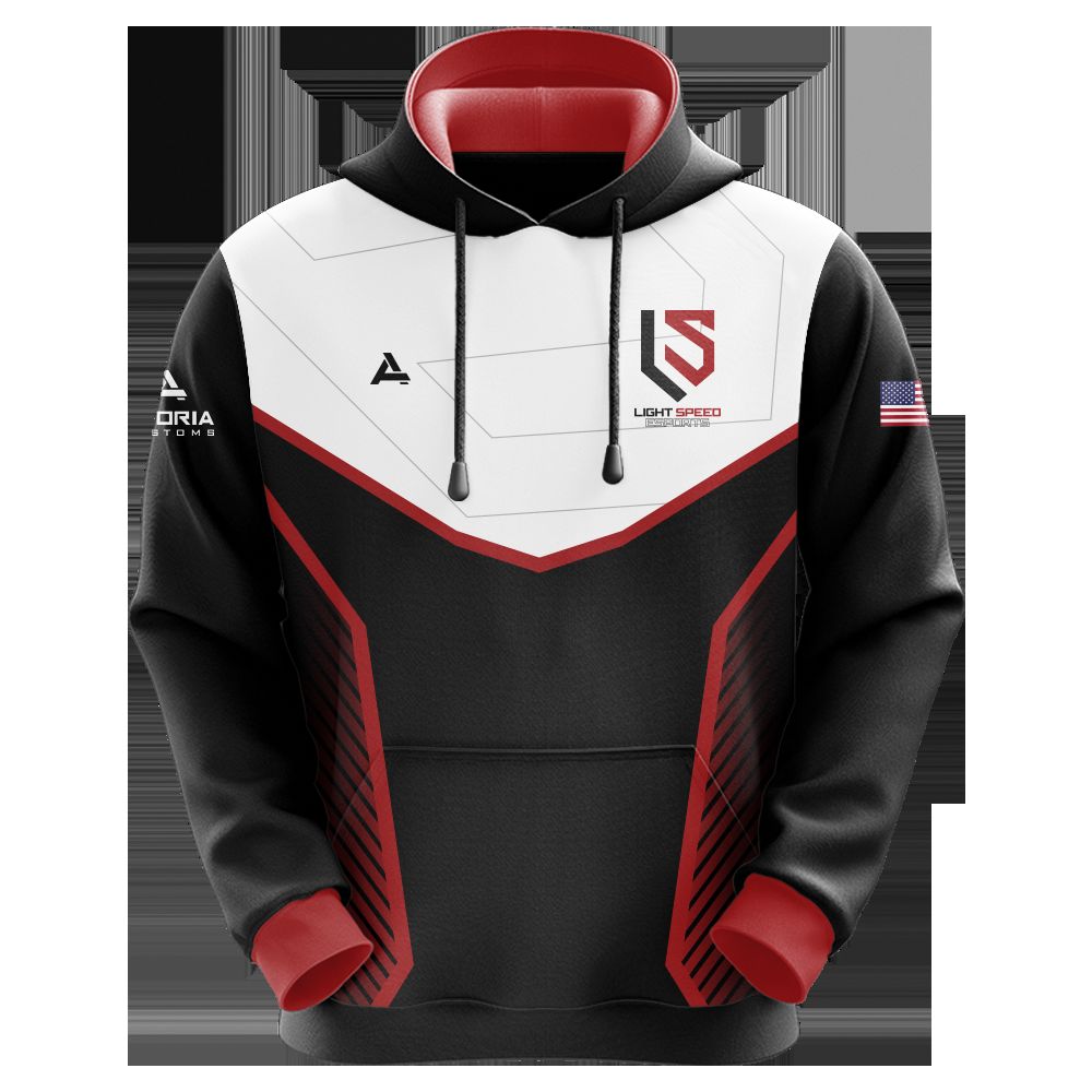 Light Speed Sublimated Hoodie - Breathable & Flexible