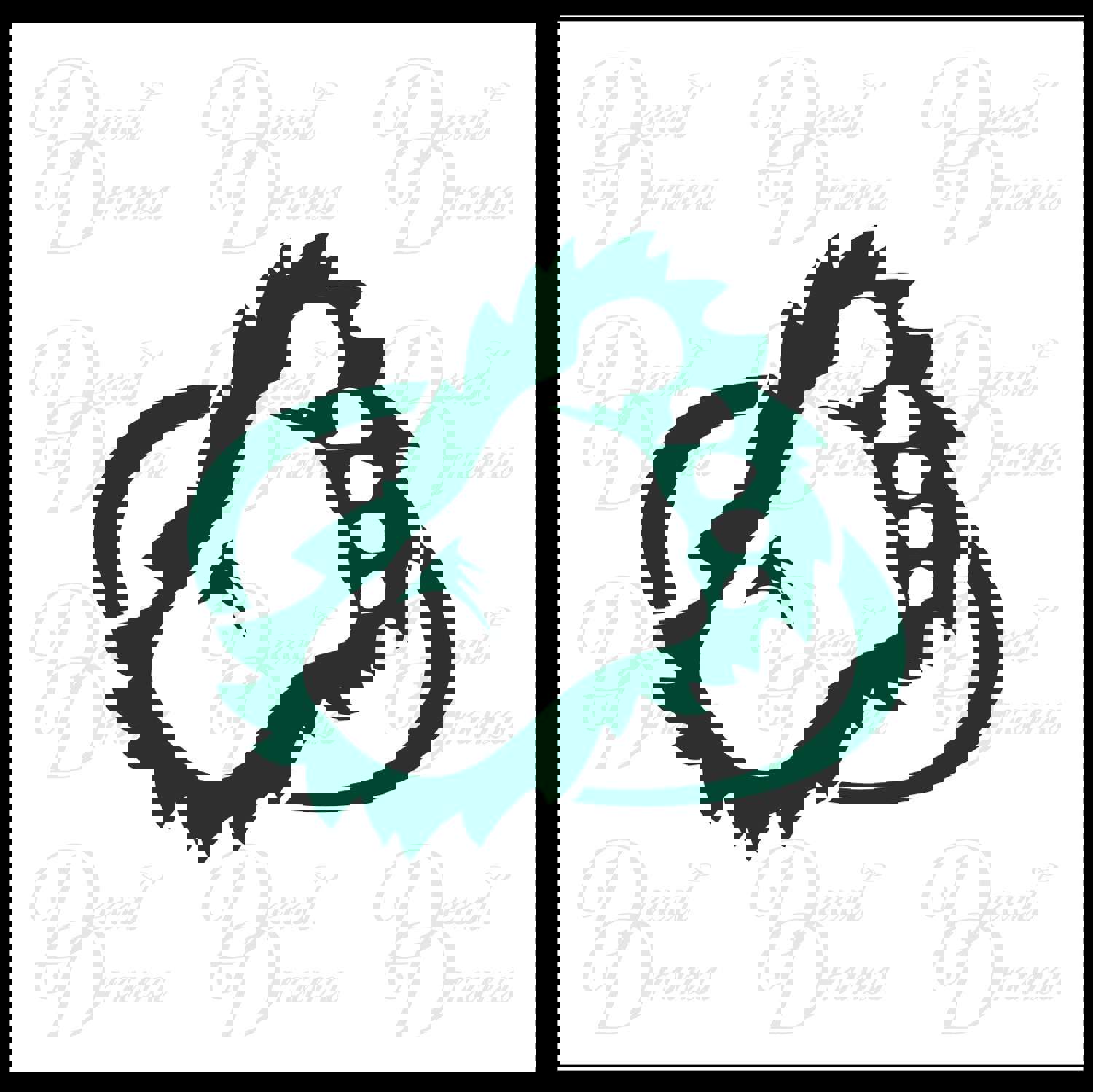 Sasquatch Track Footprint Vinyl Car/Laptop Decal - Bigfoot Yeti Legendary Creature Sticker