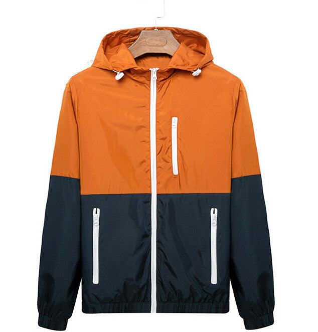 Men's Summer Thin Jackets - 2015 New Spring Summer Windbreaker Sports Jacket