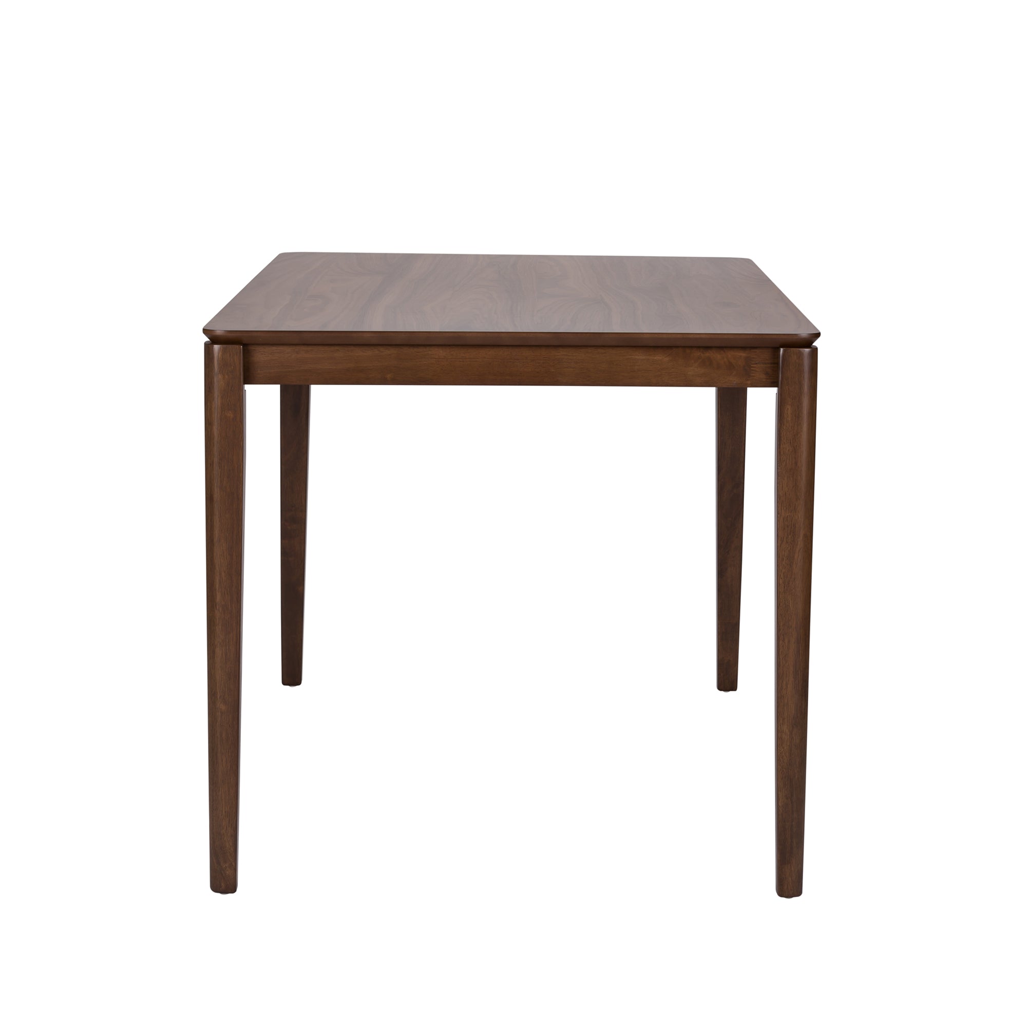 Space Savers Rectangular Leg Table in Satin Walnut Finish