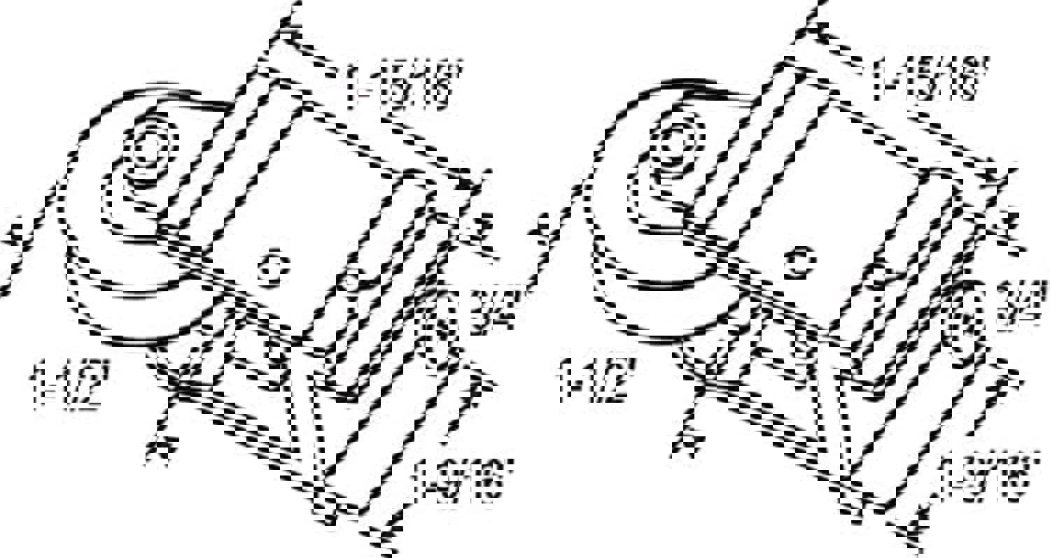 PGT Extruded Roller for Sliding Glass Doors (DR-102) | Smooth & Durable Door Roller Replacement