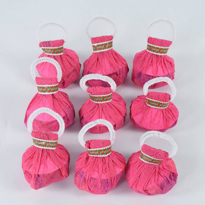 Party Popper Hand Throw Streamer Confetti Decoration Paper for Wedding Celebration