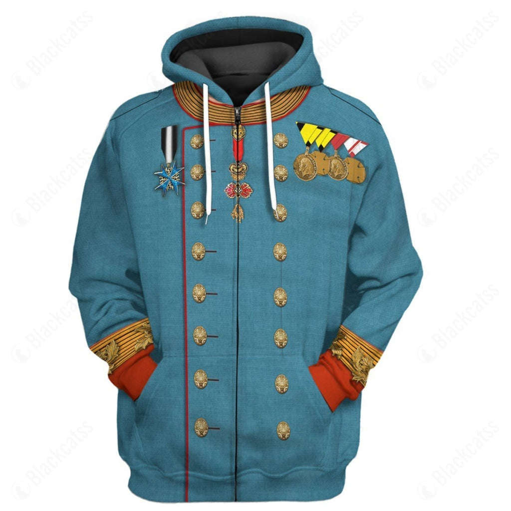 Historical Franz Joseph I of Austria Custom Apparel