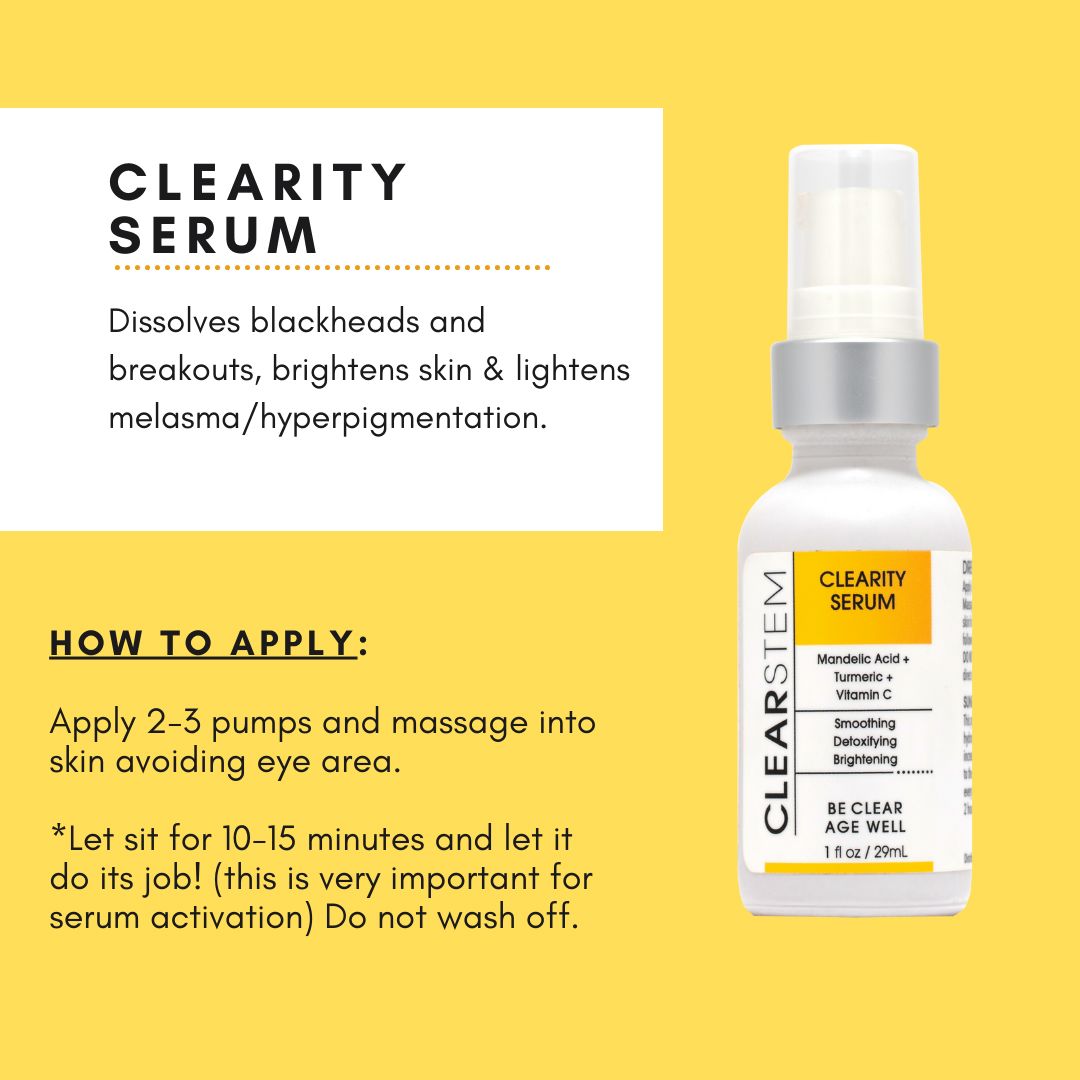 CLEARITY- The Blackhead Dissolver by CLEARSTEM Skincare