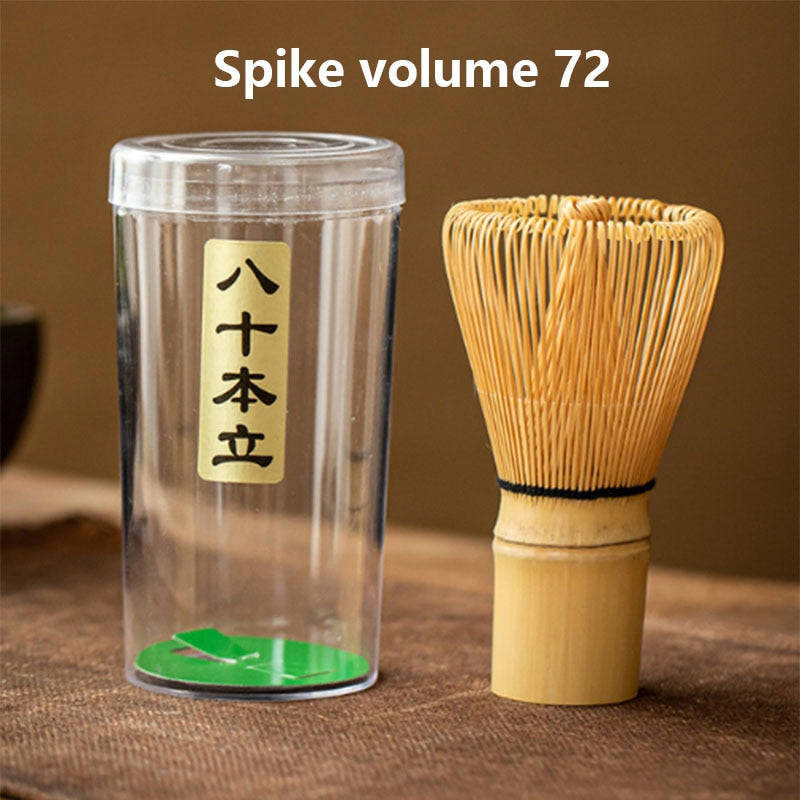 Matcha Tea Brush Set - Bamboo Whisk, Scoop, and Spoon for Traditional Japanese Tea Ceremony