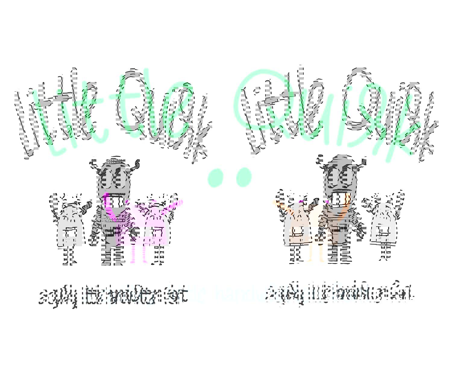 Little Quirk Font - Quirky Handwritten Font for Fun Crafts & Commercial Use