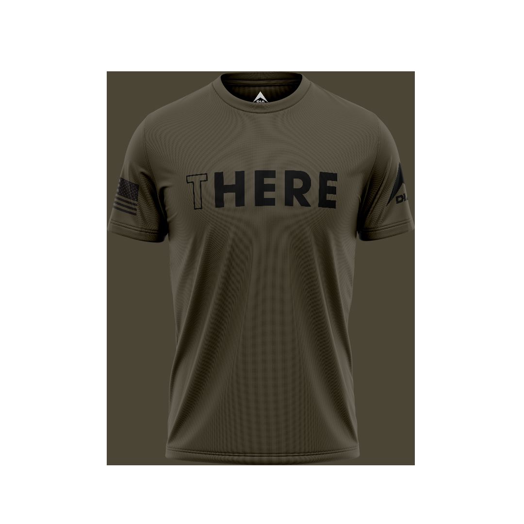 DIA T/HERE Veteran Mental Health Awareness Mens T-Shirt