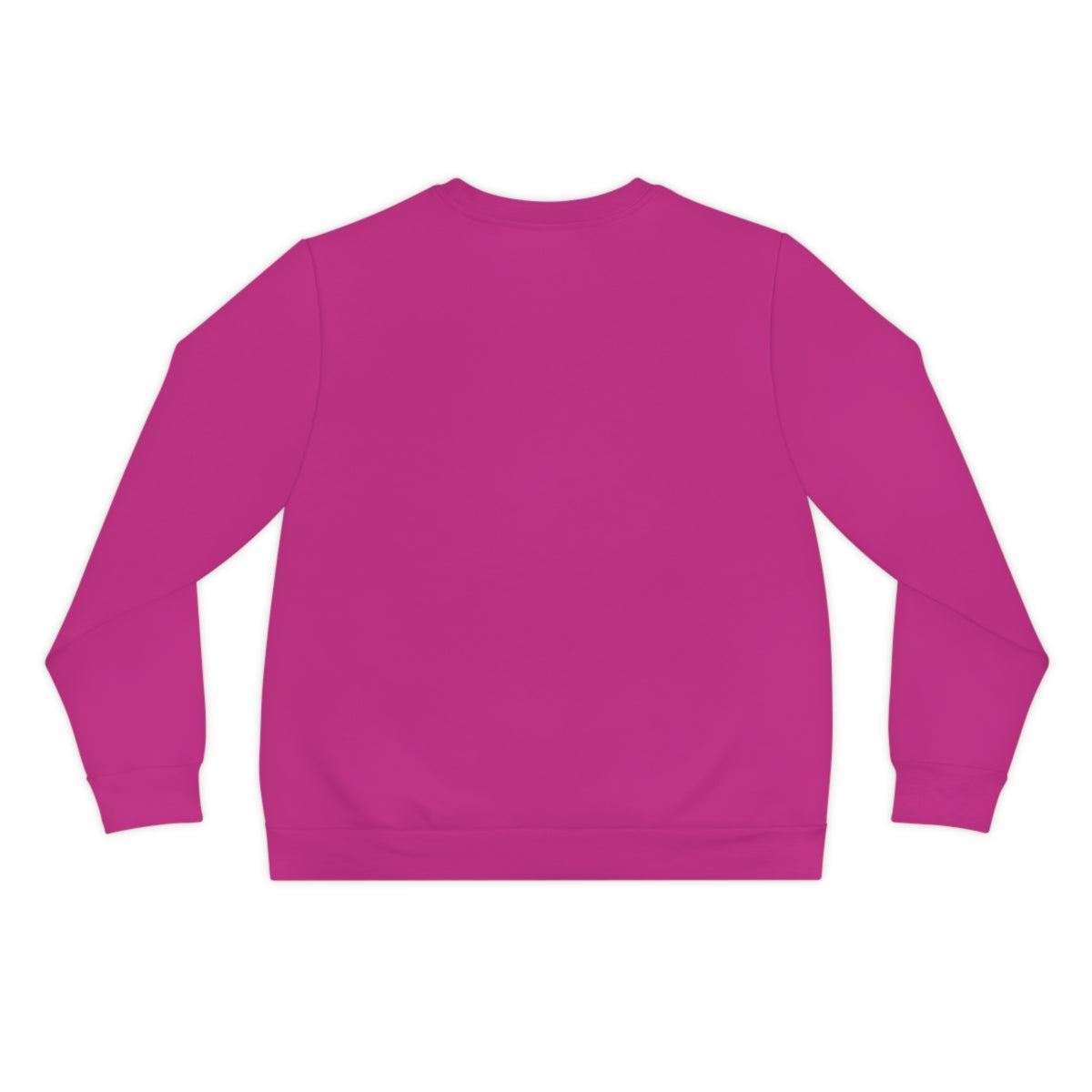 Hot Pink Lightweight Men's Sweatshirt - Breathable & Soft